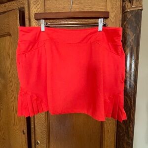 Tail Scarlet Red Golf or Tennis Skirt